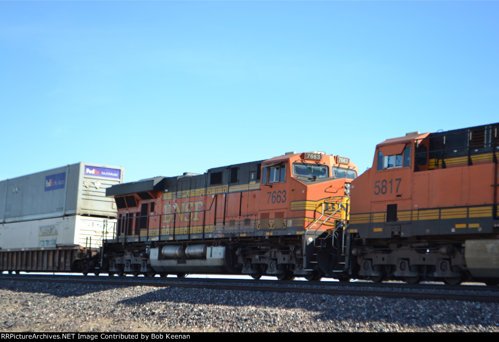 BNSF 7663